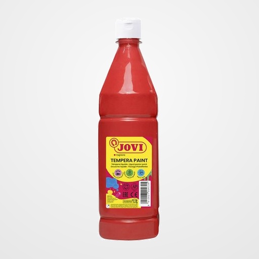TEMPERA JOVI LIQUIDA 1000 ml (botella) BERMELLON