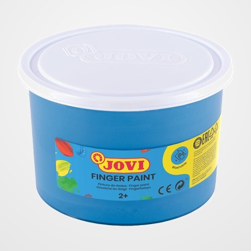 PINTURA de DEDOS JOVI 500 ml (bote) AZUL