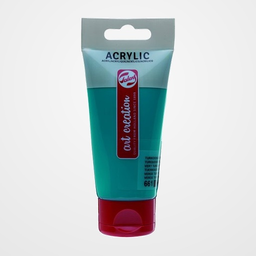 PINTURA ACRILICA TALENS ART CREATION 75 ml (Tubo) VERDE TURQUESA