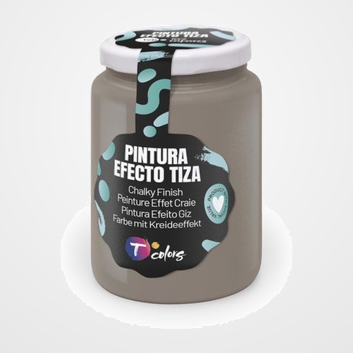 PINTURA CHALK PAINT MARKER TCOLORS 400 ml (bote) GRIS HUMO
