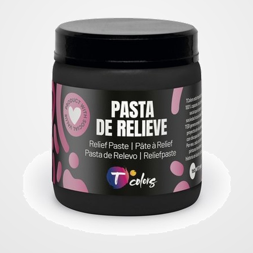 PINTURA PATE TCOLORS 250 ml (tarro) NEGRO