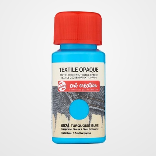 PINTURA para TELA TALENS ART CREATION OPACA 50 ml (bote) AZUL TURQUESA
