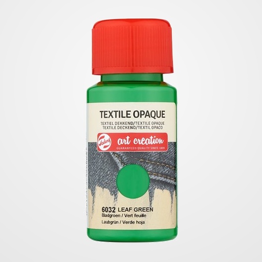 PINTURA para TELA TALENS ART CREATION OPACA 50 ml (bote) VERDE HOJA
