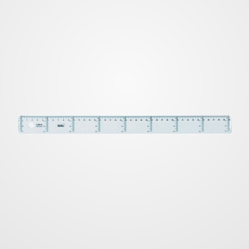 REGLA CRISTAL SAFTA 40 CENTIMETROS
