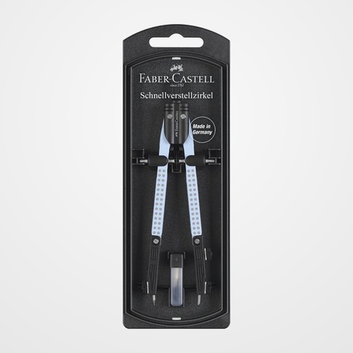 COMPAS FABER-CASTELL GRIP SKY BLUE