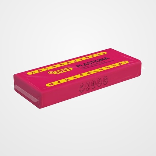 PLASTILINA JOVI 71 PASTILLA 150 gr. RUBI CAJA DE 15
