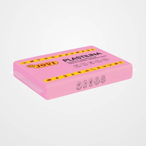 PLASTILINA JOVI 72 PASTILLA 350 gr. ROSA CAJA DE 15