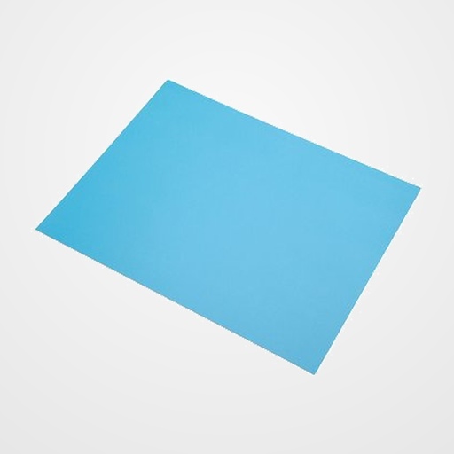 CARTULINA 50x65 FABRIANO COLORE 185g PAQUETE DE 25 AZUL TURQUESA