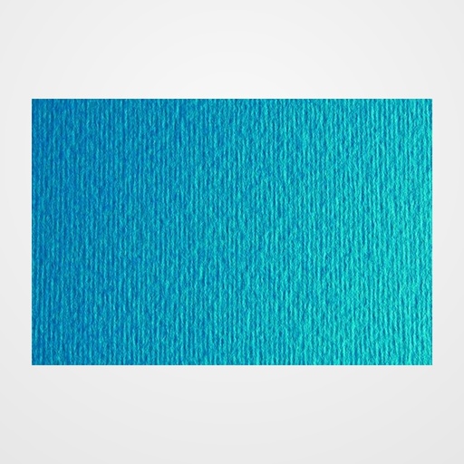 CARTULINA 50x70 cm FABRIANO 220g LISO/RUGOSO AZUL (AZZURRO) PAQUETE de 20