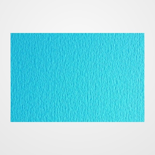 CARTULINA 50x70 cm FABRIANO 220g LISO/RUGOSO AZUL CIELO PAQUETE de 20