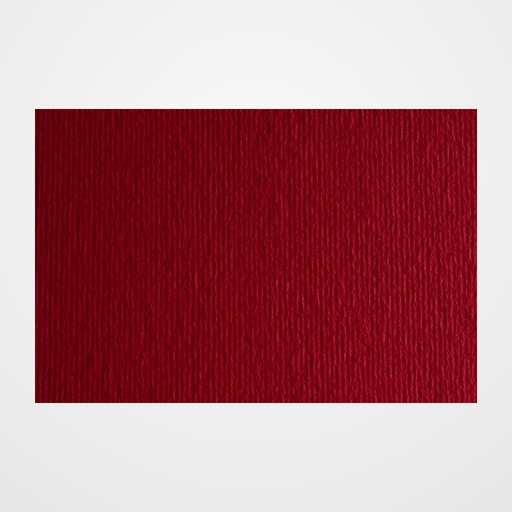 CARTULINA 50x70 cm FABRIANO 220g LISO/RUGOSO CHERRY (CILIEGIA) PAQUETE de 20