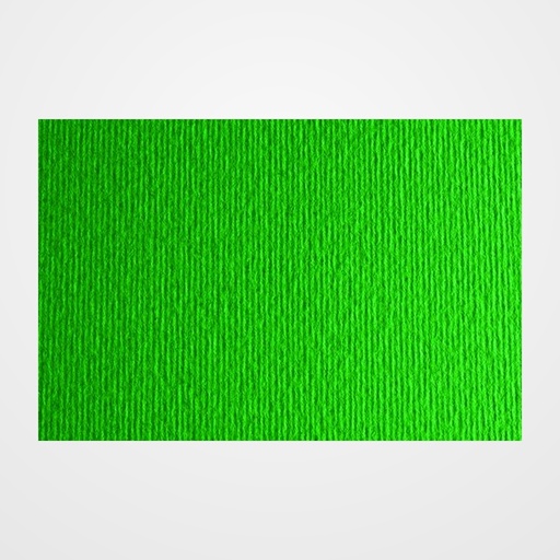 CARTULINA 50x70 cm FABRIANO 220g LISO/RUGOSO VERDE PAQUETE de 20