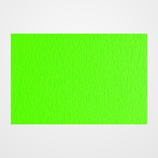 CARTULINA 50x70 cm FABRIANO 220g LISO/RUGOSO VERDE PISELLO PAQUETE de 20