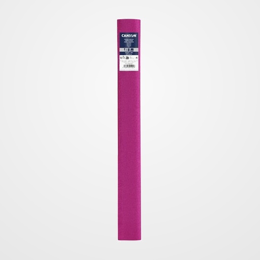 PAPEL CREPE (PINOCHO) CANSON 30g 0,5x2,5 m FRAMBUESA
