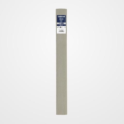 PAPEL CREPE (PINOCHO) CANSON 30g 0,5x2,5 m GRIS