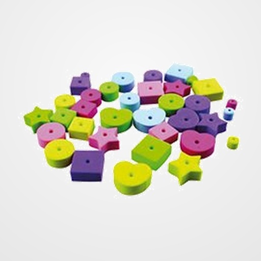 GOMA EVA SMART ADHESIVA FORMAS CON RELIEVE PACK 72 FIGURAS