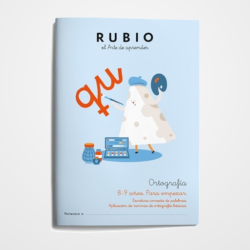 CUADERNO RUBIO A4 ORTOGRAFIA Nº3 - PARA EMPEZAR (8-9 años)