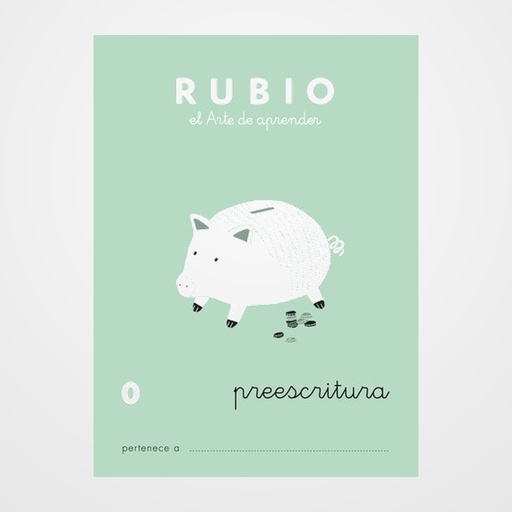 CUADERNO RUBIO A5 ESCRITURA Nº 0 (+3 años)