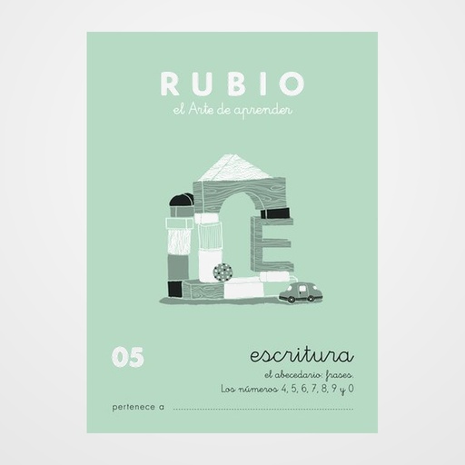 CUADERNO RUBIO A5 ESCRITURA Nº 05 (+5 años)