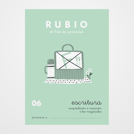 CUADERNO RUBIO A5 ESCRITURA Nº 06 (+5 años)