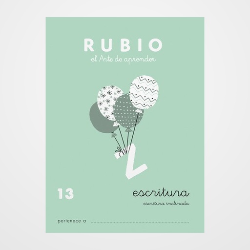 CUADERNO RUBIO A5 ESCRITURA Nº 13 (+11 años)