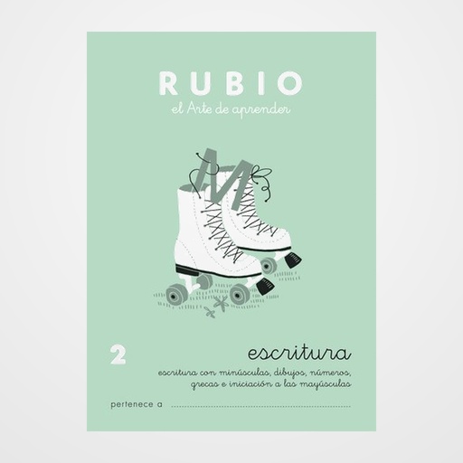 CUADERNO RUBIO A5 ESCRITURA Nº 2 (+6 años)