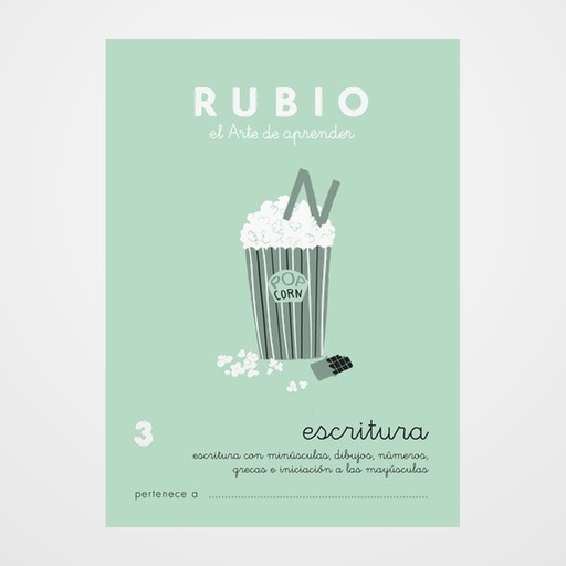 CUADERNO RUBIO A5 ESCRITURA Nº 3 (+6 años)