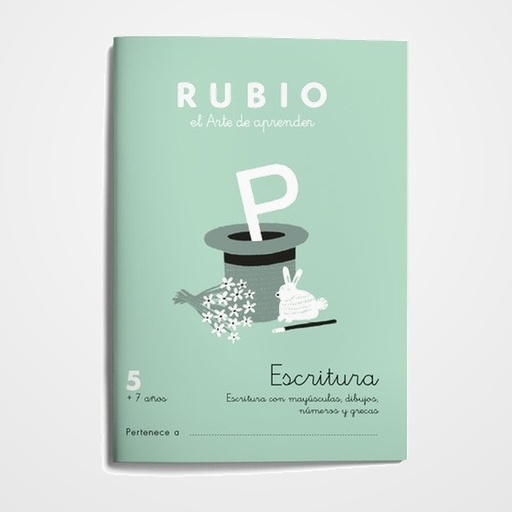 CUADERNO RUBIO A5 ESCRITURA Nº 5 (+7 años)