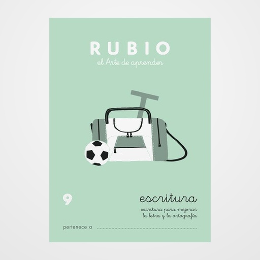 CUADERNO RUBIO A5 ESCRITURA Nº 9 (+8 años)