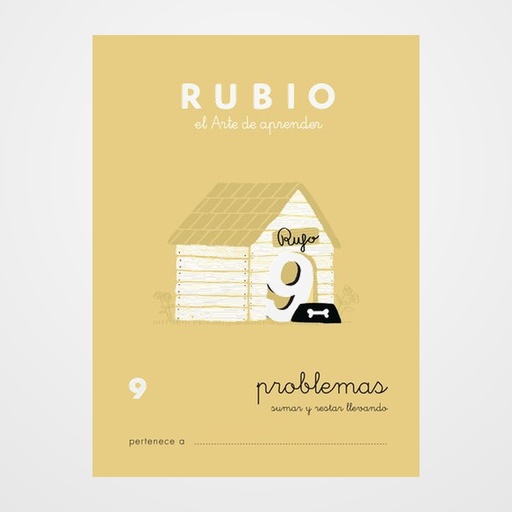 CUADERNO RUBIO A5 OPERACIONES y PROBLEMAS Nº 9 - SUMAS Y RESTAS LLEVANDO (+7 años)