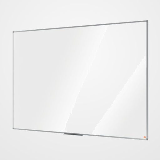 PIZARRA BLANCA MAGNETICA NOBO ESSENCE VITRIFICADA MARCO ALUMINIO  180x120 cm