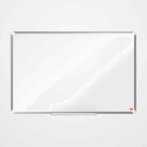 PIZARRA BLANCA MAGNETICA NOBO PREMIUM PLUS VITRIFICADA MARCO ALUMINIO  90x60 cm