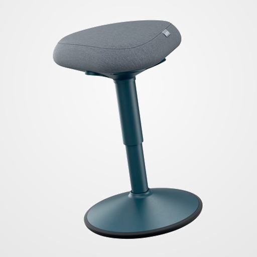 TABURETE LEITZ ACTIVE ERGO CON ASIENTO CONFORT BAJO GRIS OSCURO