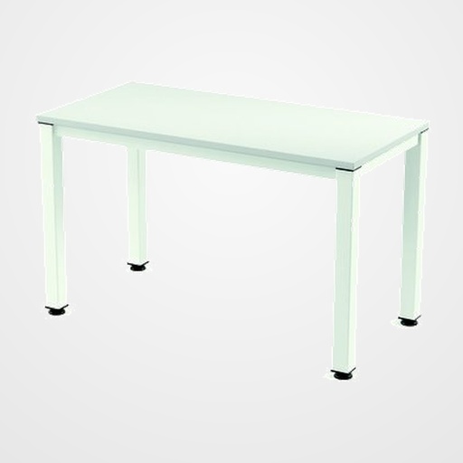 MESA ROCADA EXECUTIVE 160x80 ESTRUCTURA BLANCO TABLERO MELAMINA BLANCO