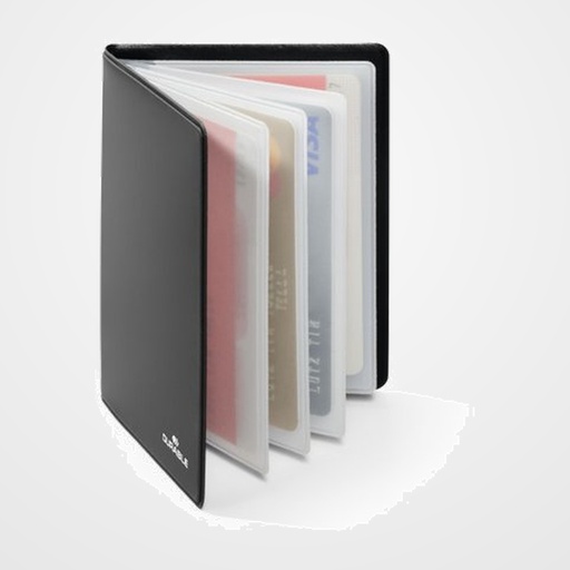 TARJETERO DURABLE RFID SECURE GRIS ANTRACITA (8 tarjetas)
