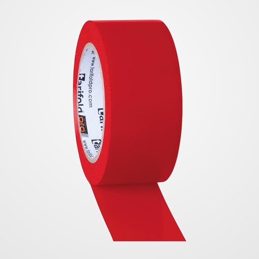 MARCAJE SEGURIDAD TARIFOLD AUTOADHESIVO ROLLO 33m x 5cm ROJO