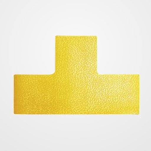 MARCAJE SUELO DURABLE AUTOADHESIVO EN FORMA DE T BOLSA de 10