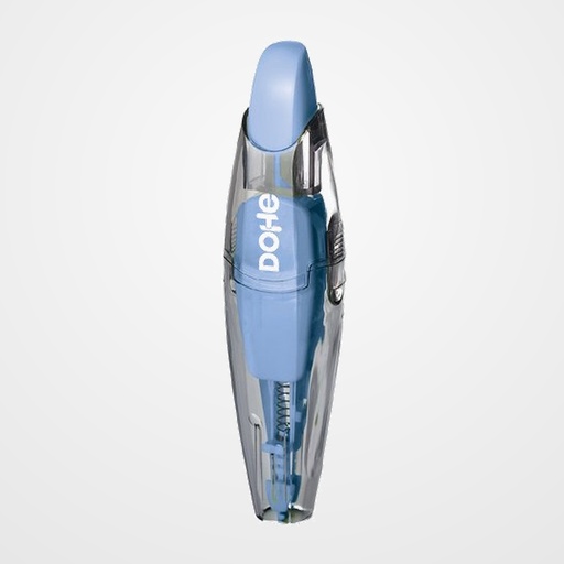 CORRECTOR CINTA DOHE COLOUR VIBES RECARGABLE RETRACTIL 5 mm x 6 m AZUL