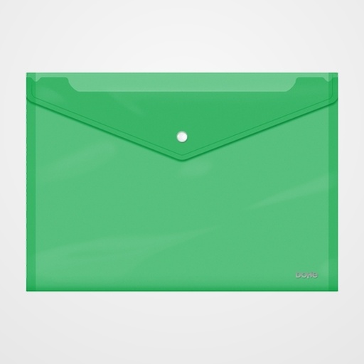 DOSIER SOBRE DOHE PP BROCHE Fº+ APAISADO TRASLUCIDO VERDE