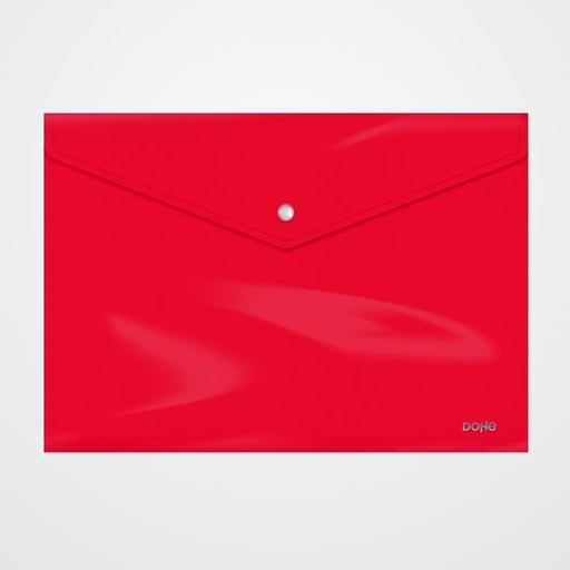 DOSIER SOBRE DOHE PP OPACO BROCHE Fº APAISADO ROJO