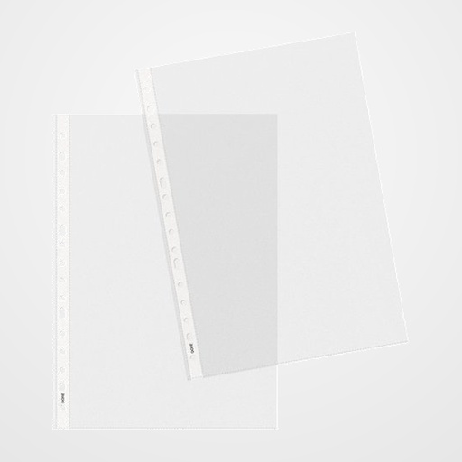 FUNDA MULTITALADRO DOHE BASIC PLUS PP 80µ PL.NJ. Fº 16 TAL.RFZO. PAQUETE de 100