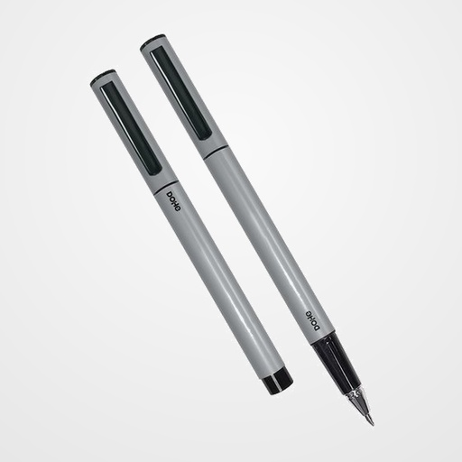 ROLLER DOHE ELIPSE INTENSO 0,5 mm (tinta azul) GRIS BLISTER de 4