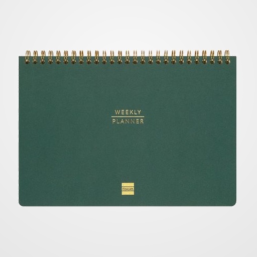 PLANIFICADOR FINOCAM HAIKU NO FECHADO 165x240 S/V GREEN