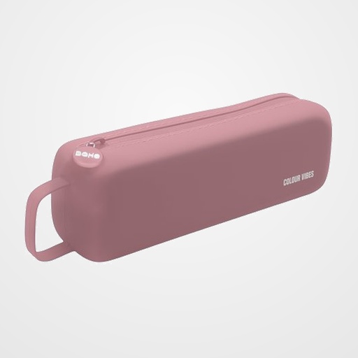 PORTATODO DOHE COLOUR VIBES SILICONA SIMPLE con ASA LATERAL ROSA
