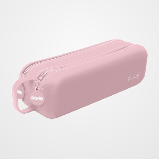 PORTATODO DOHE SERENITY SILICONA DOBLE con ASA LATERAL ROSA