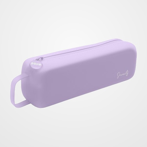 PORTATODO DOHE SERENITY SILICONA SIMPLE con ASA LATERAL MORADO