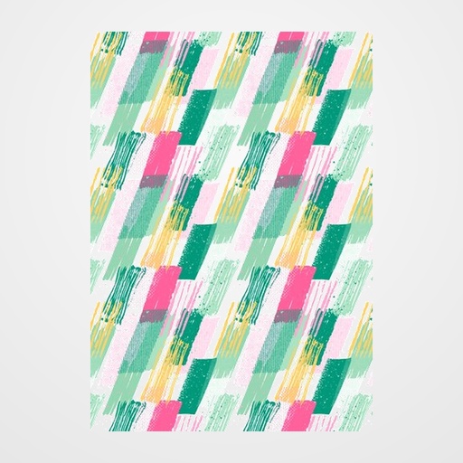 PAPEL de REGALO BOBINA BASIKA 62 cm x 80 m (4 Kg aprox.) TODO AÑO (TA2303-C 62 CM)