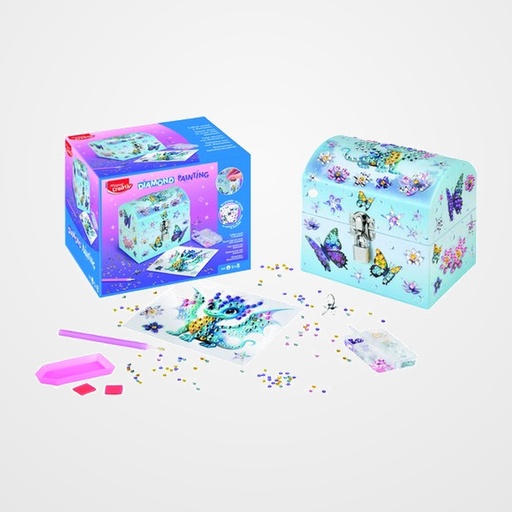 MAPED CREATIVE DIAMOND PAINTING COFRE (+5 años)
