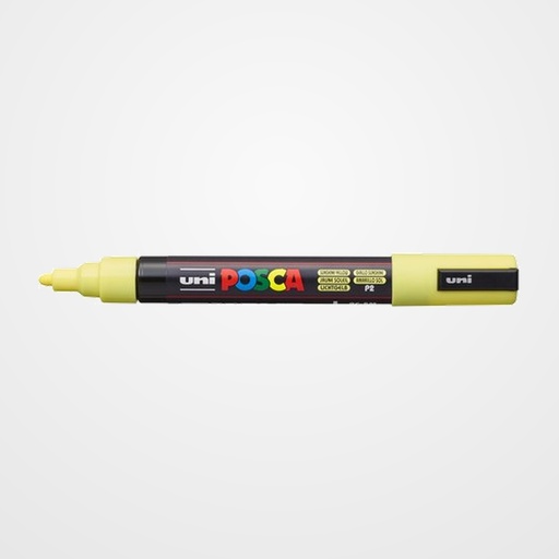 MARCADOR T.OPACA NO PERM. UNI POSCA  1,8 (PC-5M)  AMARILLO SOL