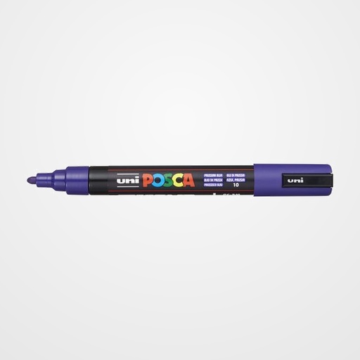 MARCADOR T.OPACA NO PERM. UNI POSCA  1,8 (PC-5M)  AZUL PRUSIA